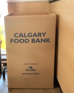Calgary Food Bank Box